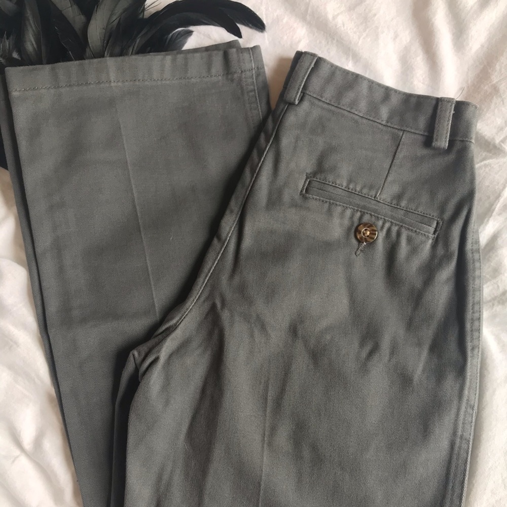 Boys Grey Arrow Dress Pants